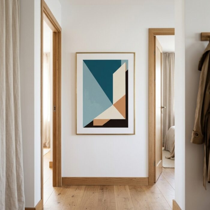Fine Art Print — blue-art-prints, brown-art-prints print