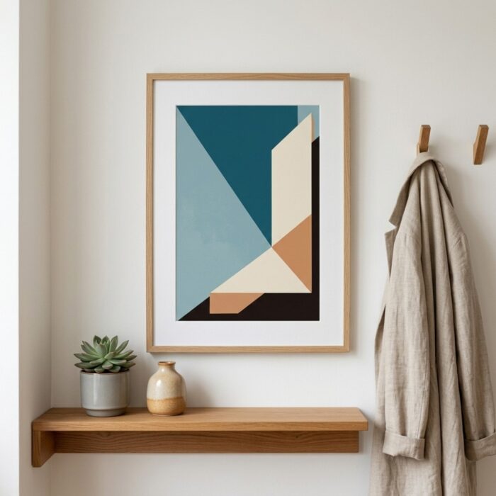 Fine Art Print — blue-art-prints, brown-art-prints print