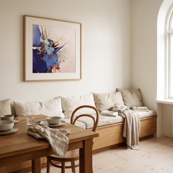 Fine Art Print — blue-art-prints, oil-painting-art-prints print