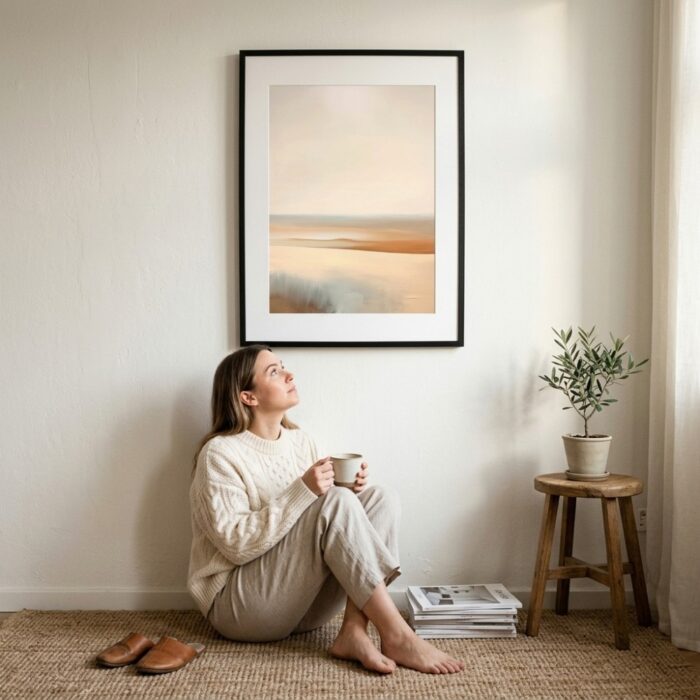 Fine Art Print — beige-art-prints, brown-art-prints print