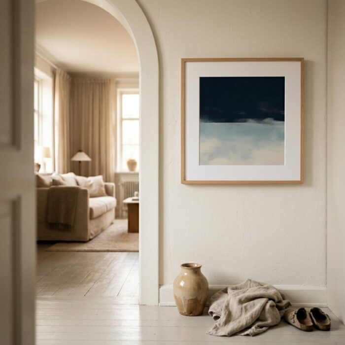 Fine Art Print — blue-art-prints, grey-art-prints print