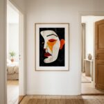 Fine Art Print — people-and-figures-art-print, orange-art-prints print