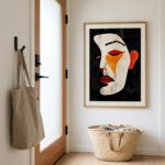 Fine Art Print — people-and-figures-art-print, orange-art-prints print