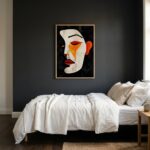 Fine Art Print — people-and-figures-art-print, orange-art-prints print