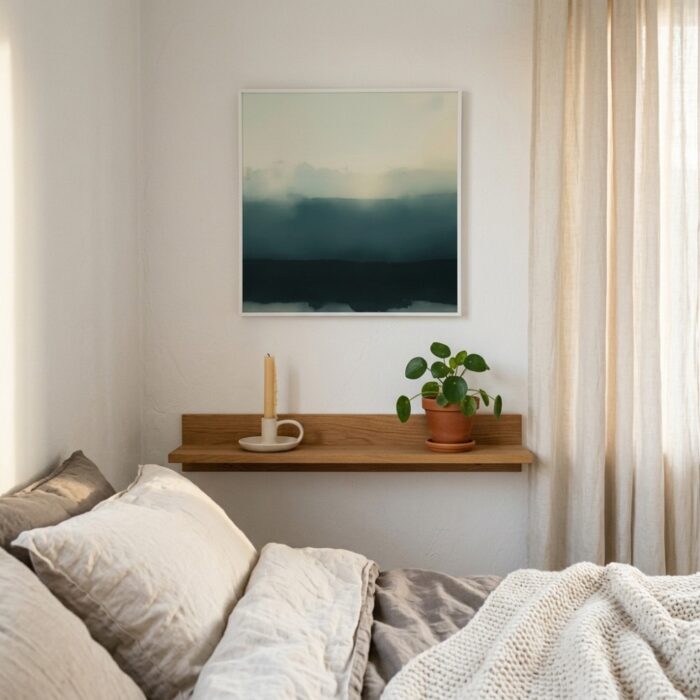Fine Art Print — square-art-prints, blue-art-prints print