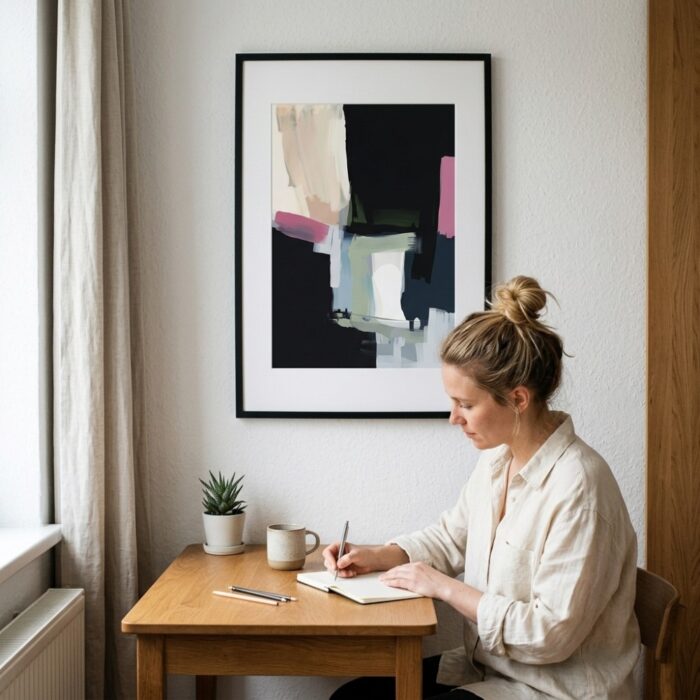 Fine Art Print — vertical-art-print, living-room-wall-art print