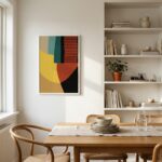 Fine Art Print — vertical-art-print, mid-century-modern-art-prints print