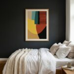 Fine Art Print — vertical-art-print, mid-century-modern-art-prints print