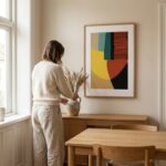 Fine Art Print — vertical-art-print, mid-century-modern-art-prints print