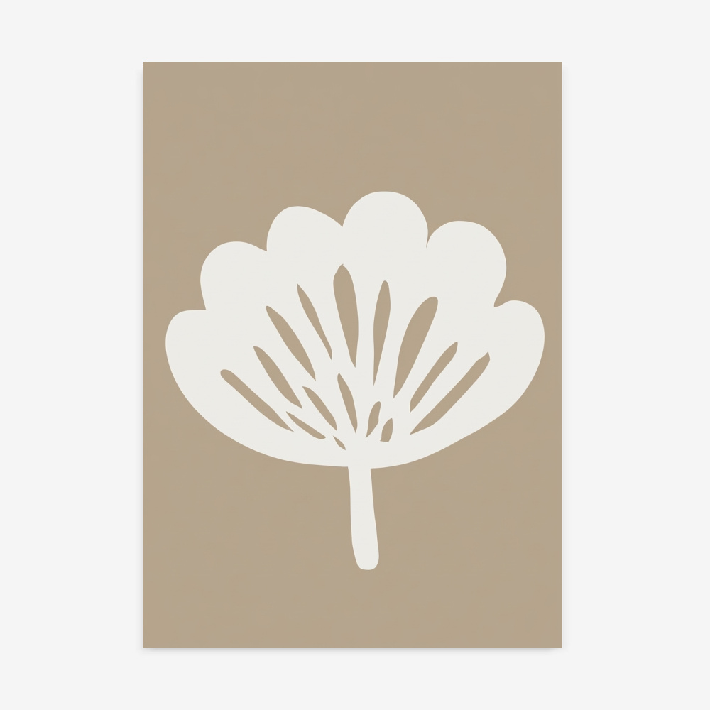 Fine Art Print — botanical-art-print, beige-art-prints print