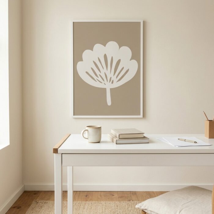 Fine Art Print — botanical-art-print, beige-art-prints print