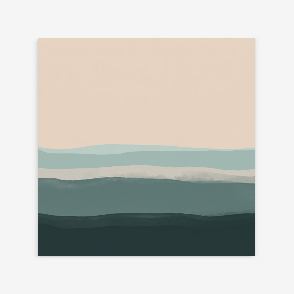 Fine Art Print — square-art-prints, blue-art-prints print
