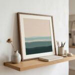 Fine Art Print — square-art-prints, blue-art-prints print
