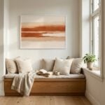 Fine Art Print — terracotta-wall-art, brown-art-prints print
