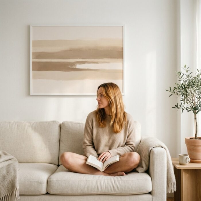 Fine Art Print — beige-art-prints, brown-art-prints print