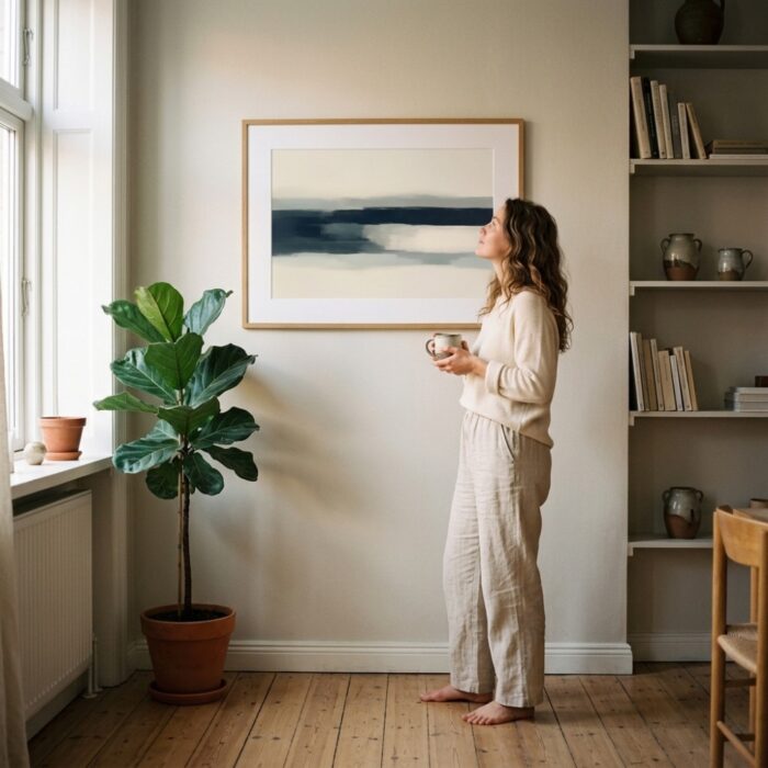 Fine Art Print — horizontal-art-print, blue-art-prints print
