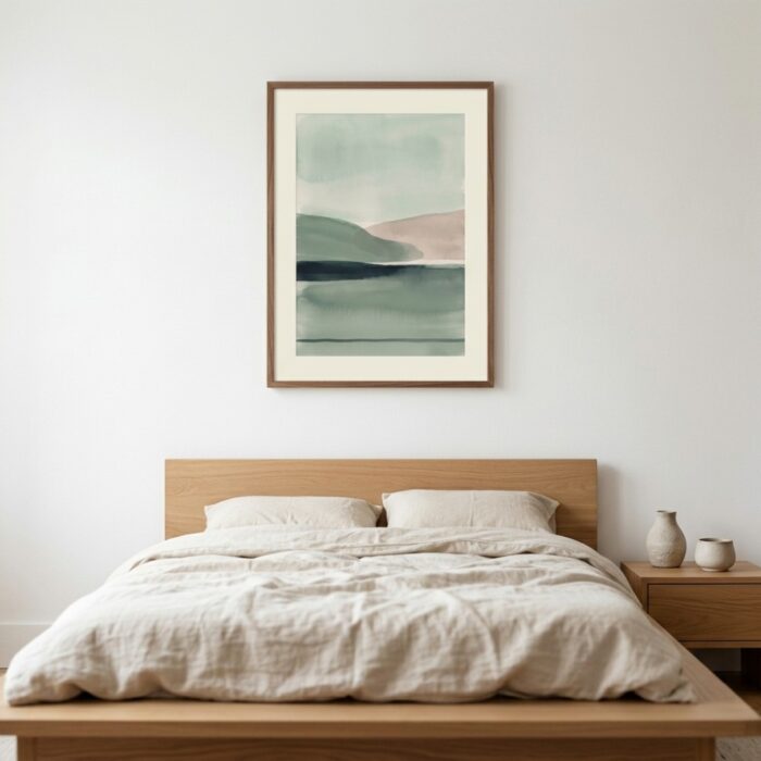 Fine Art Print — green, landscape-art-prints print