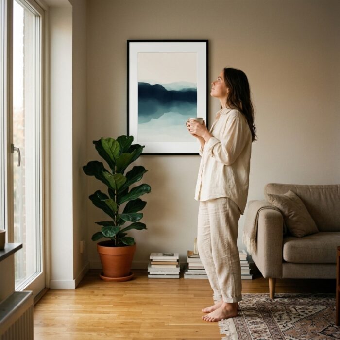 Fine Art Print — blue-art-prints, landscape-art-prints print