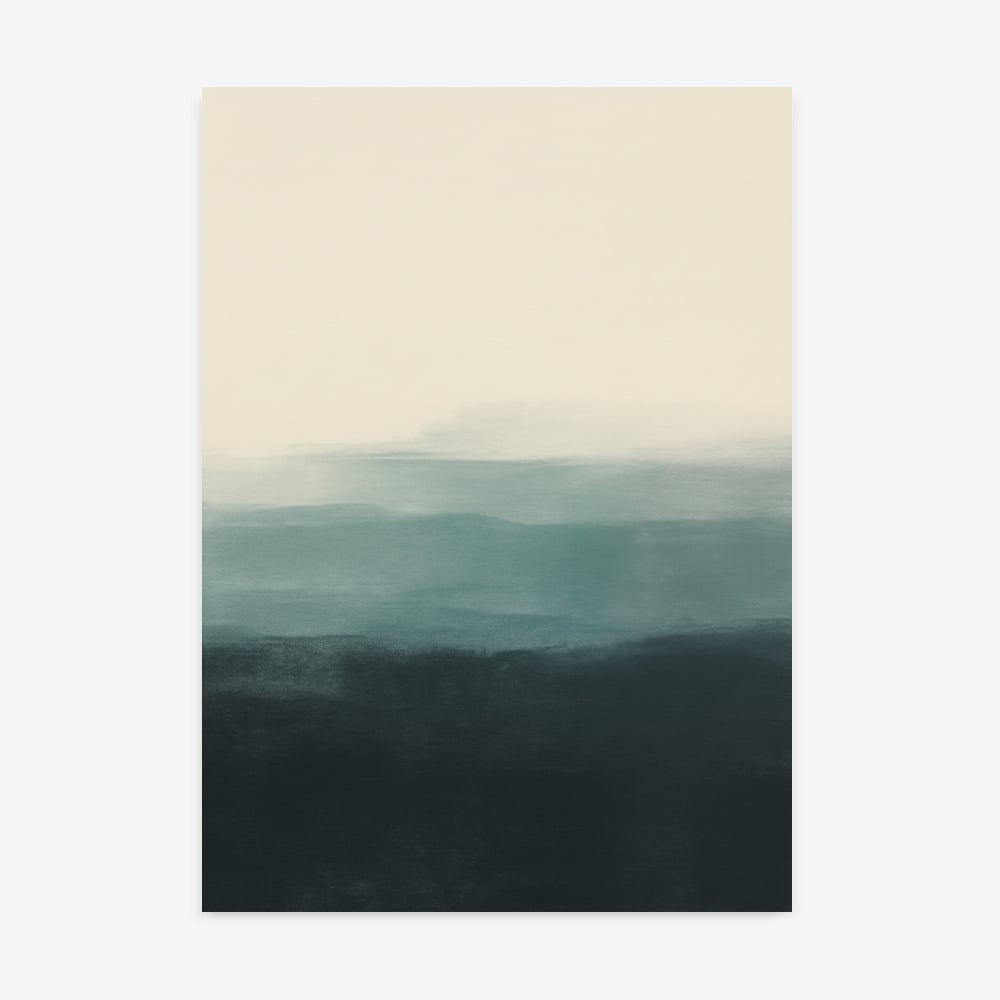 Fine Art Print — vertical-art-print, blue-art-prints print
