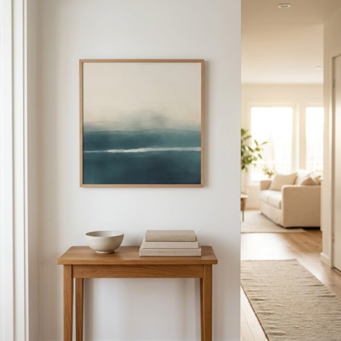 Fine Art Print — square-art-prints, blue-art-prints print