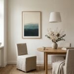 Fine Art Print — vertical-art-print, blue-art-prints print
