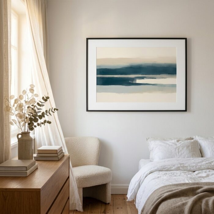 Fine Art Print — blue-art-prints, grey-art-prints print