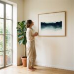 Fine Art Print — blue-art-prints, grey-art-prints print